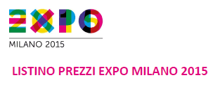 Listino prezzi dei Biglietti EXPO 2015