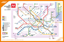 Mappa metropolitana Milano