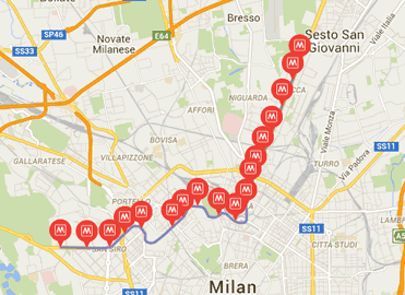 Metropolitana Milano linea lilla M5